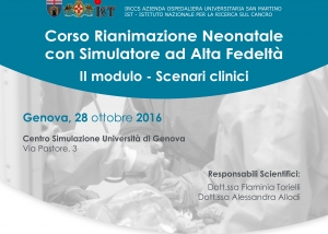 Header Corso di Rianimazione Neonatale con Simulazione ad alta Fedeltà - II modulo