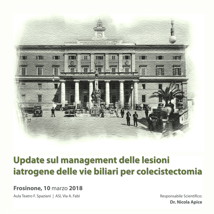 Update sul management delle lesioni iatrogene delle vie biliari per colecistectomia | Eventi ECM | Symposia srl