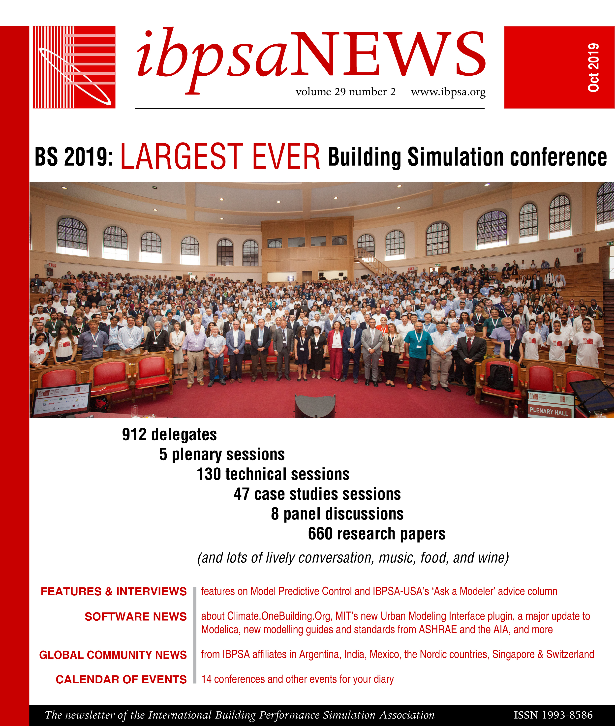 IBPSA Newsletter cover | NEWS Symposia